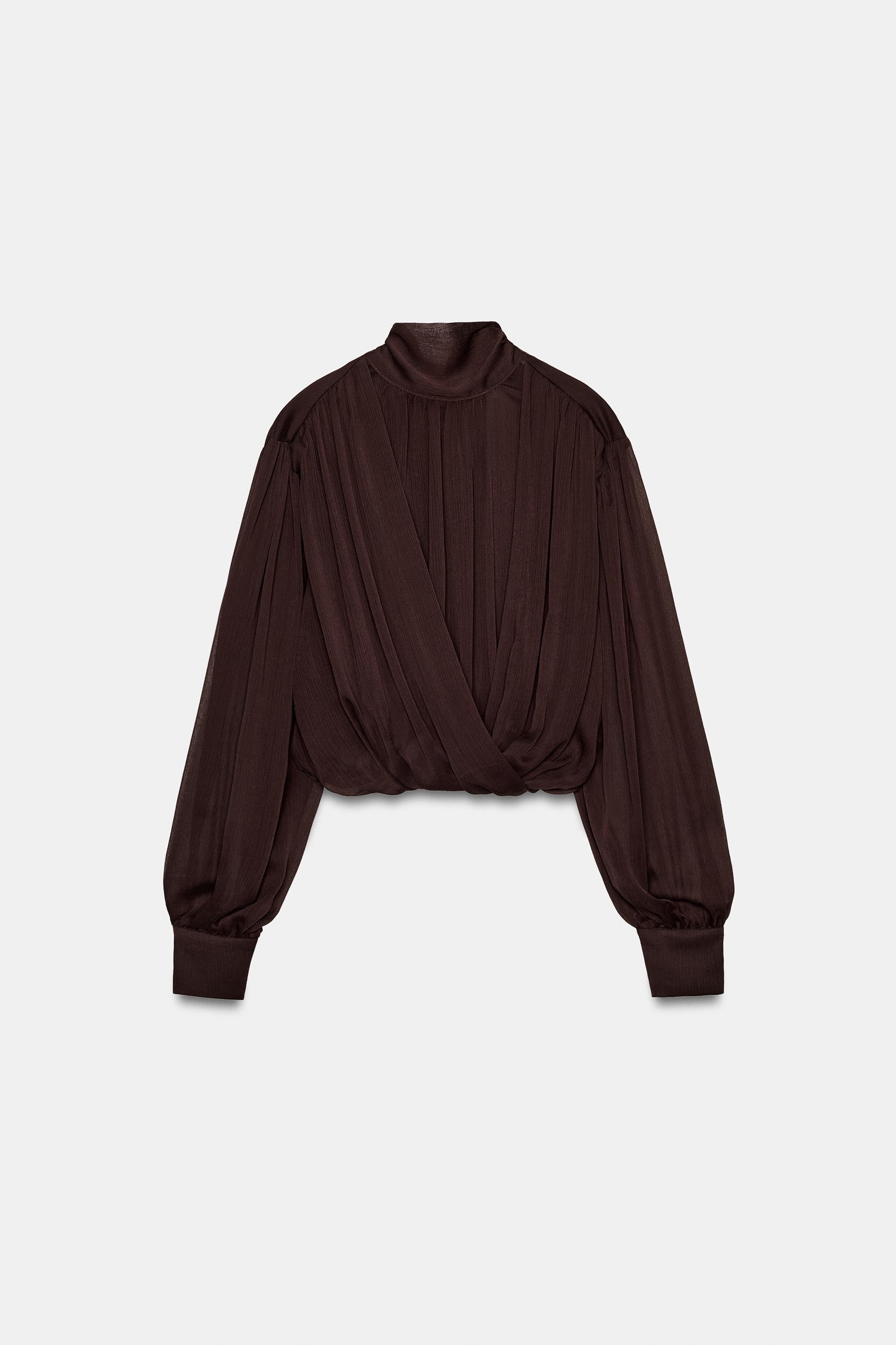 Bianca | Draped Blouse