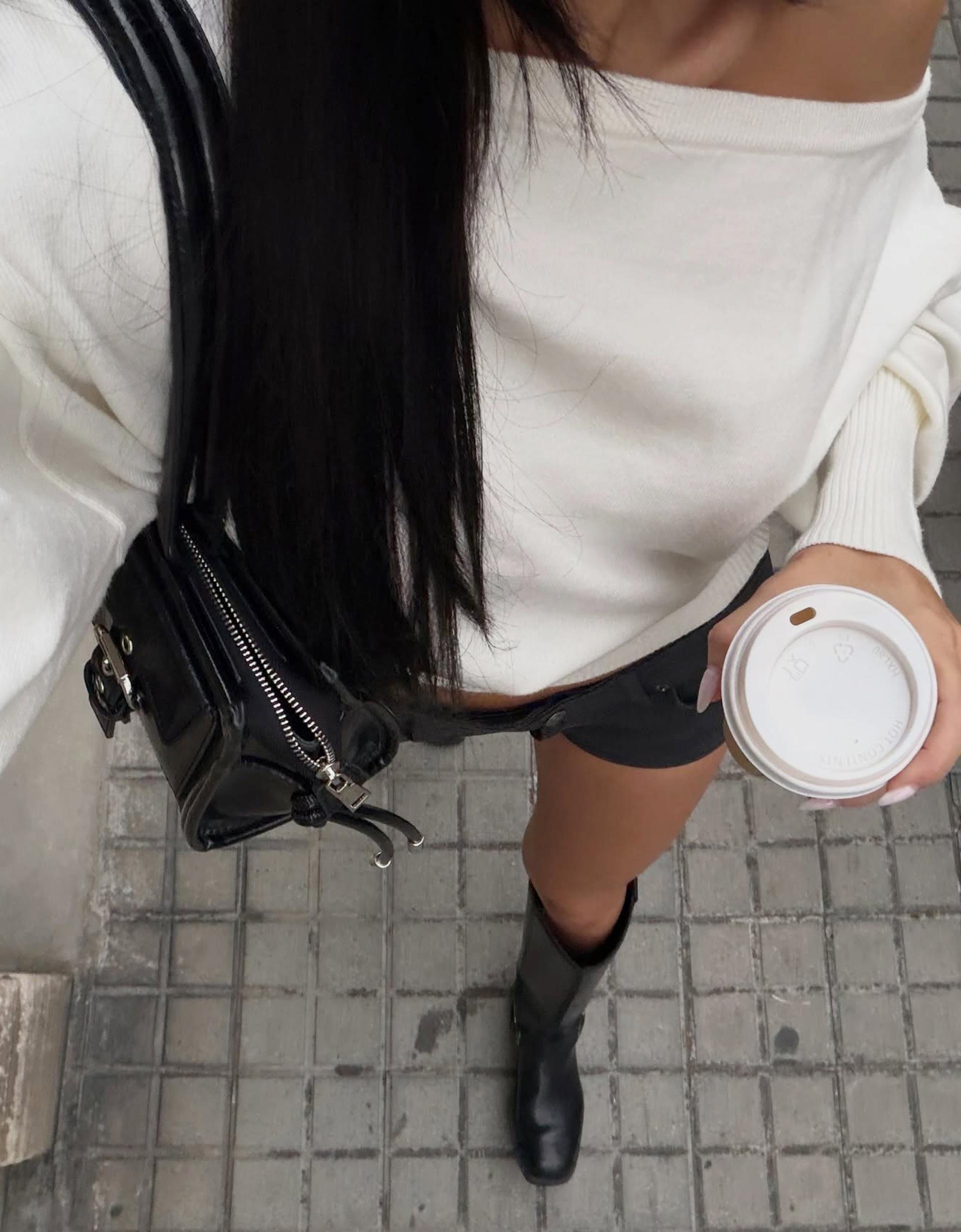 Chloe | Asymmetric Sweater