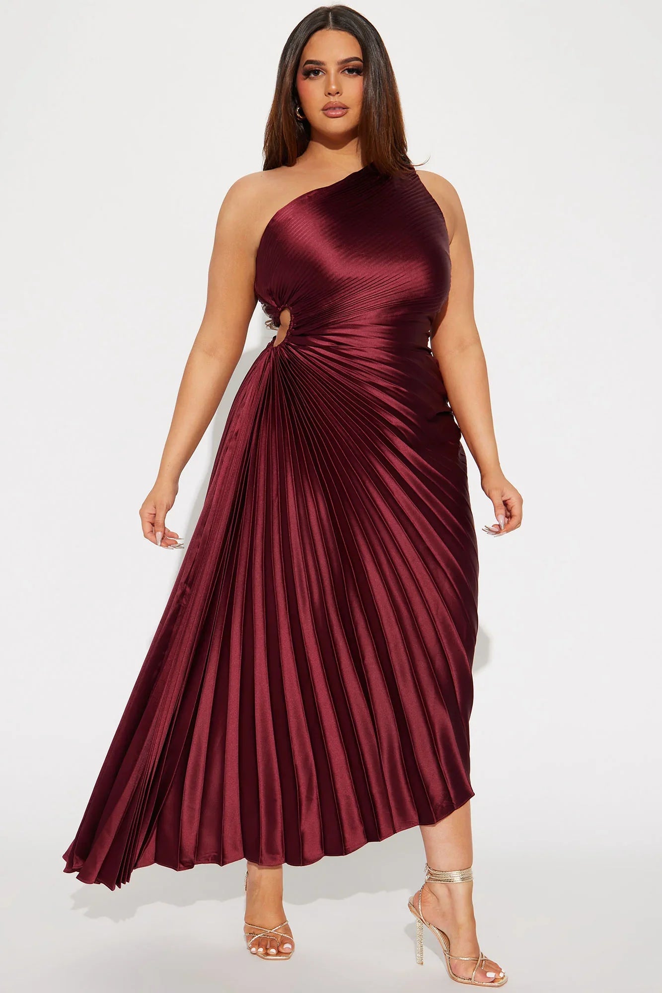 Ameya | Pleated Maxi Dress
