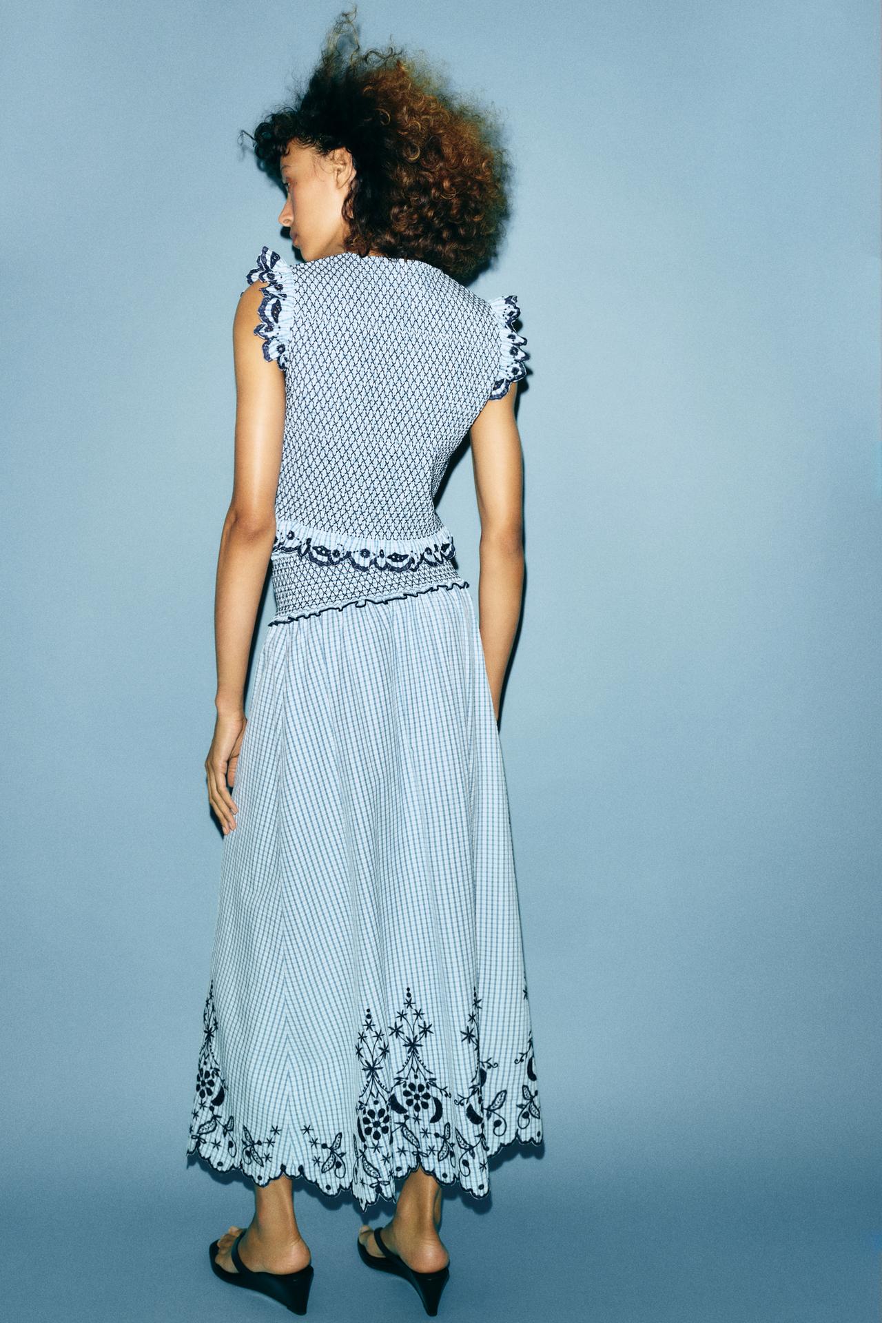 Celia | Embroidered Midi Set