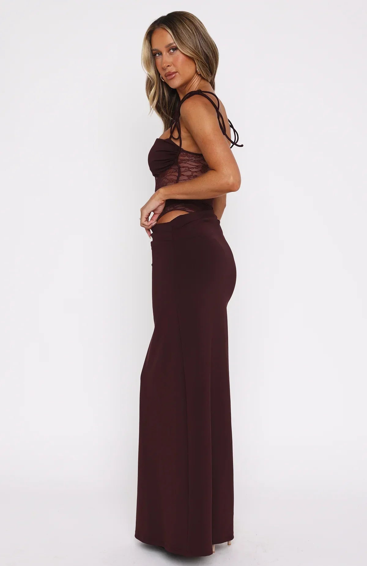 Emilia | Lace maxi dress