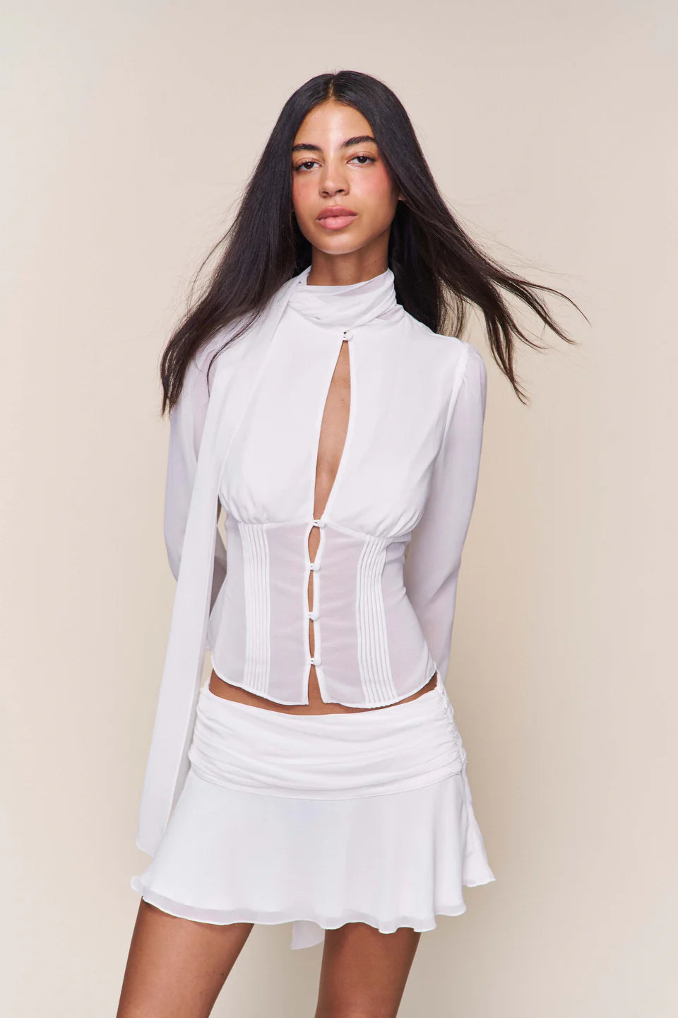 Margaux | Chiffon Blouse
