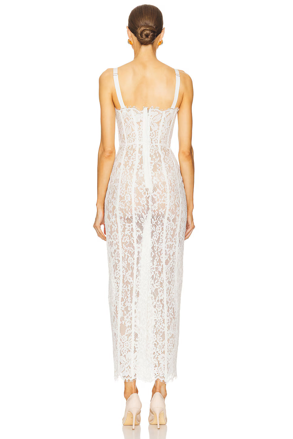 Aria | Lace Column Dress