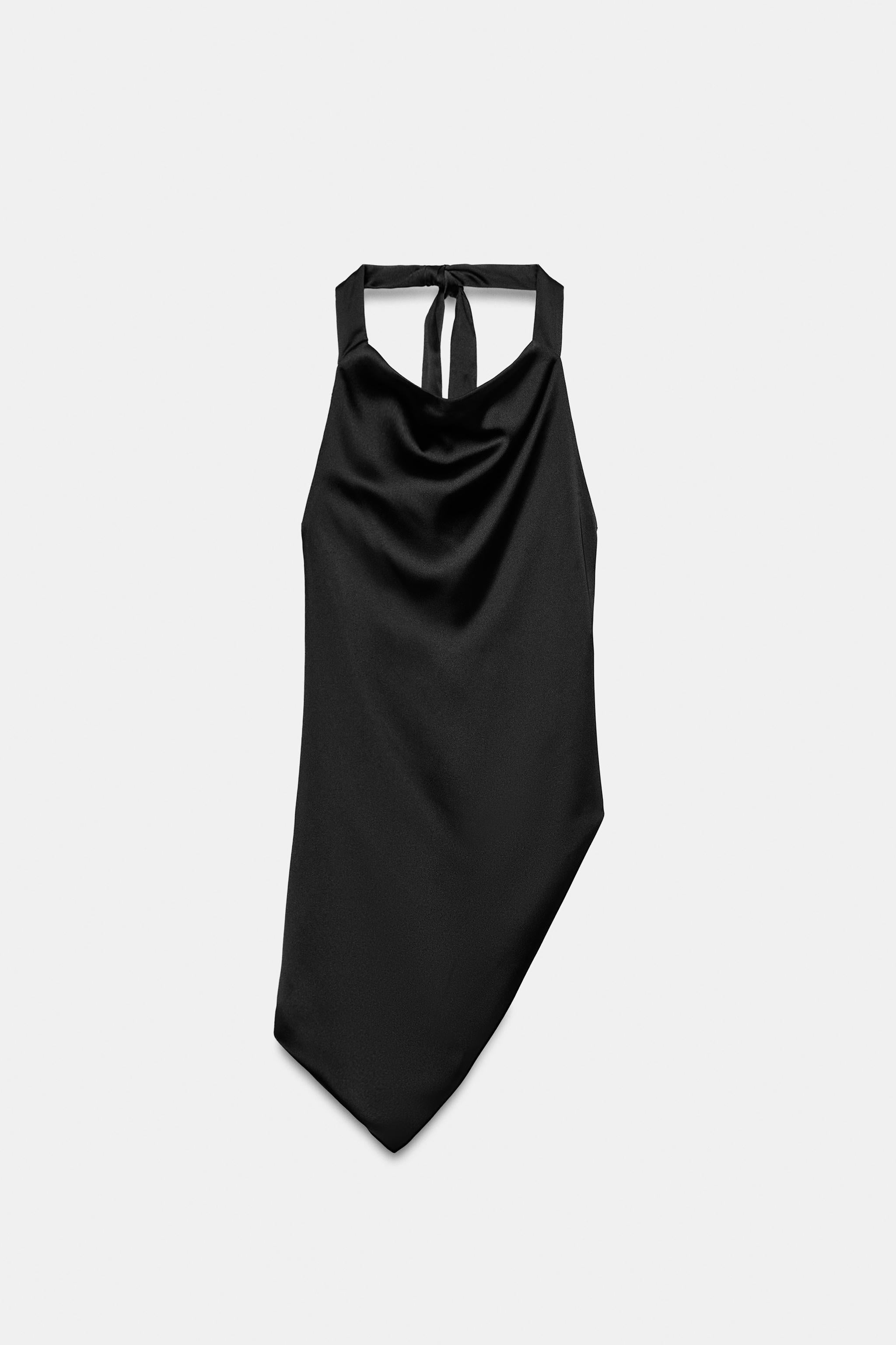 Alessa | Asymmetric Halter Top