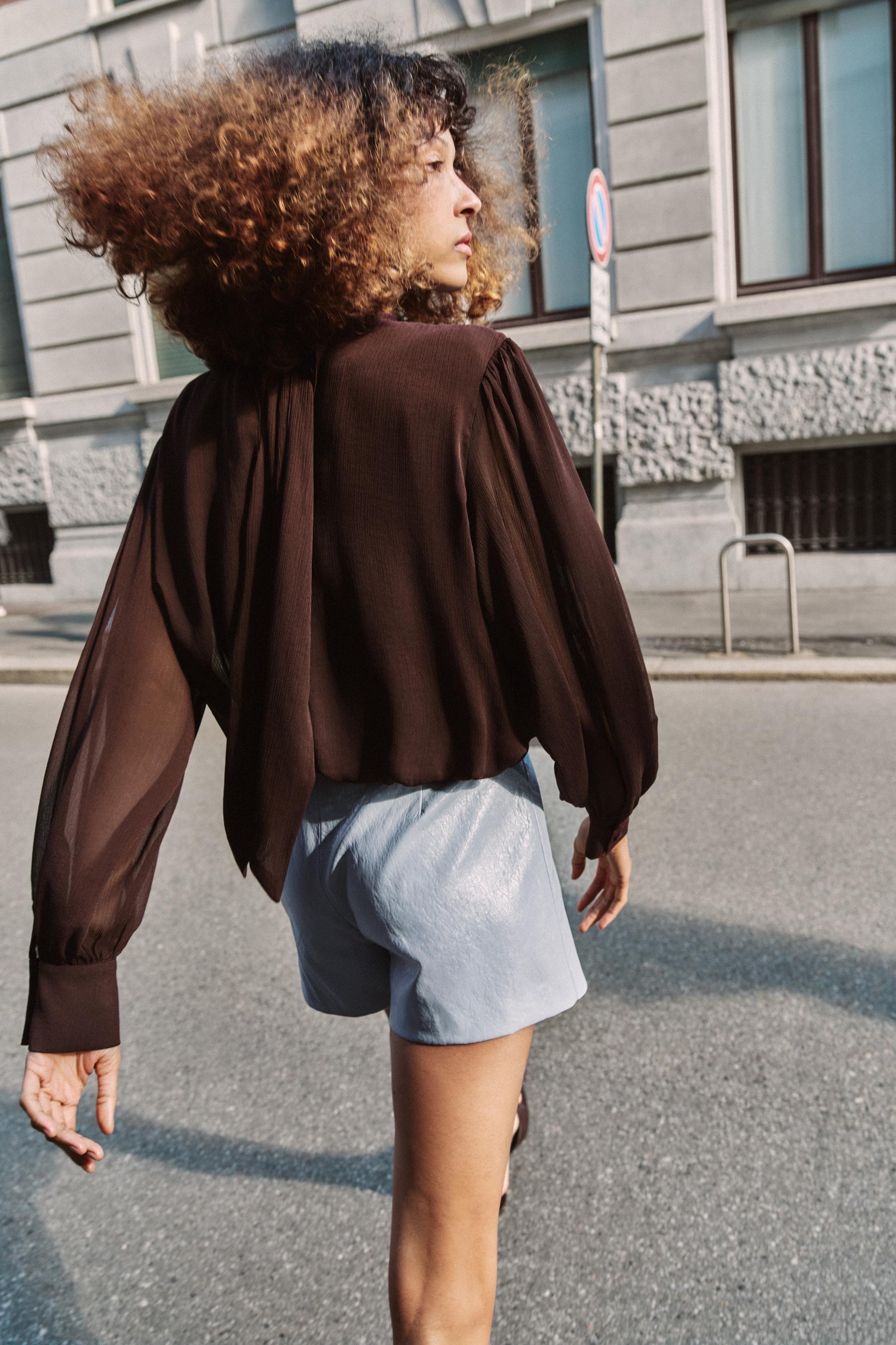 Bianca | Draped Blouse