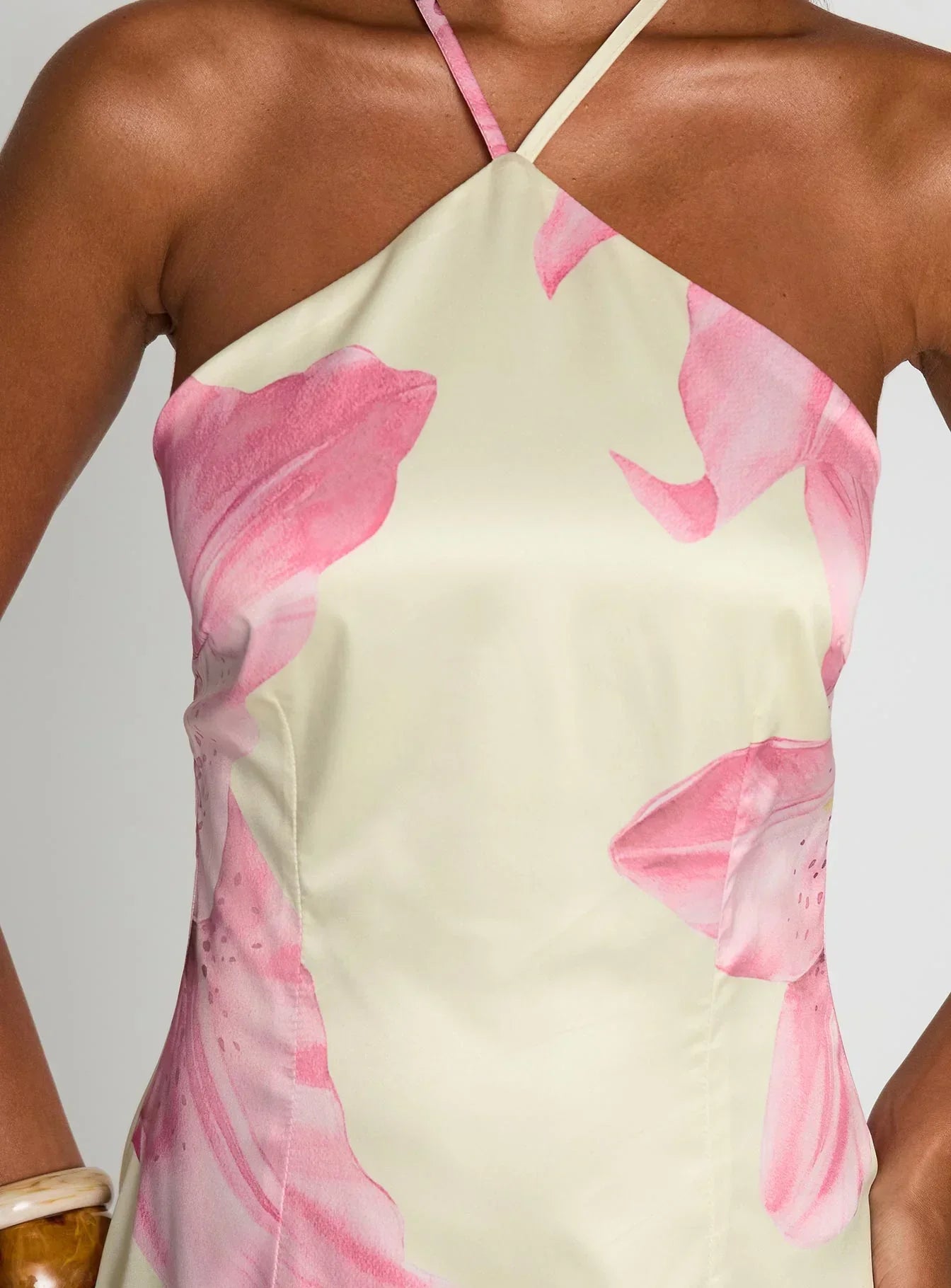 Sadie | Halter Mini Dress