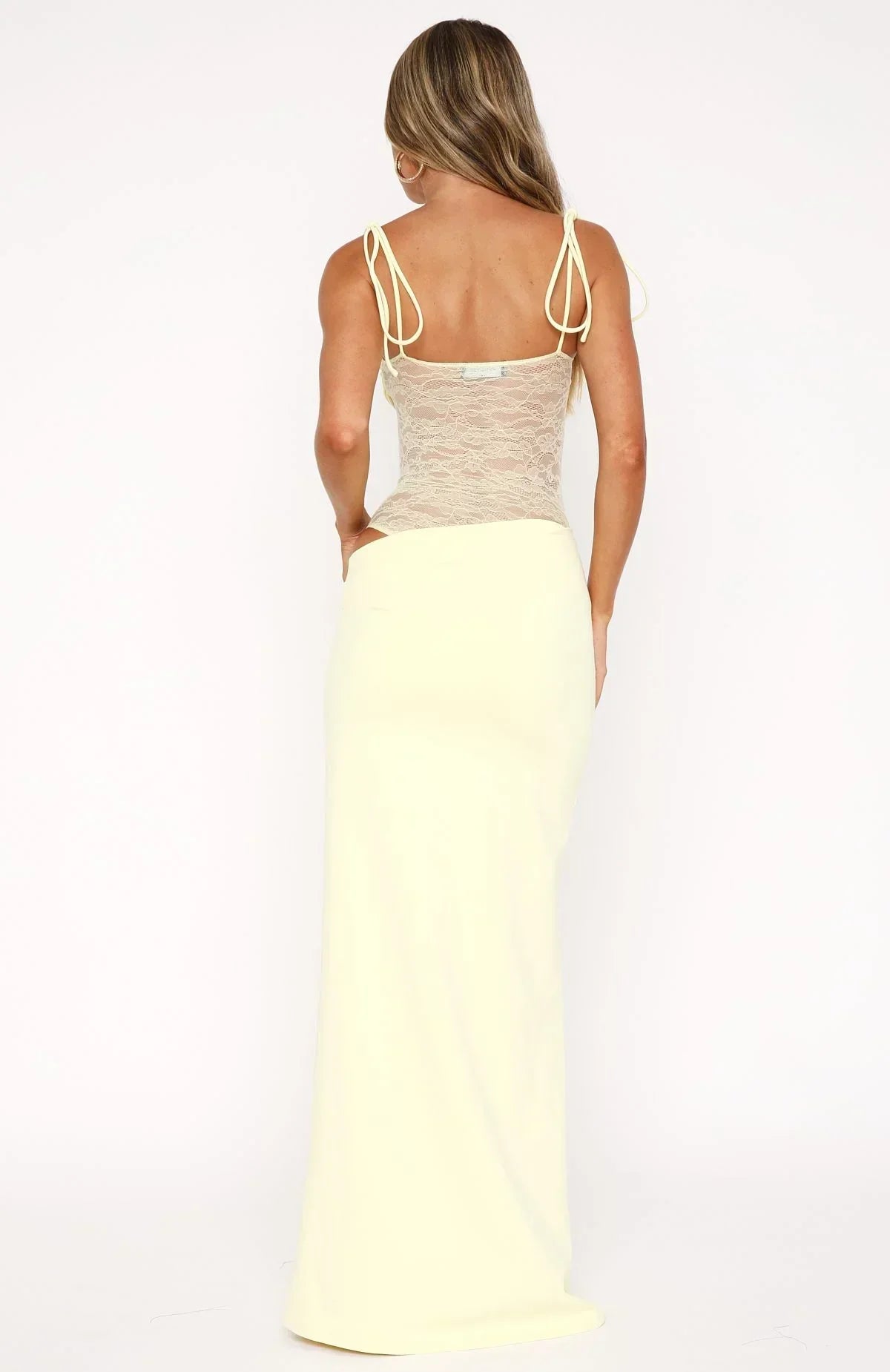 Emilia | Lace maxi dress