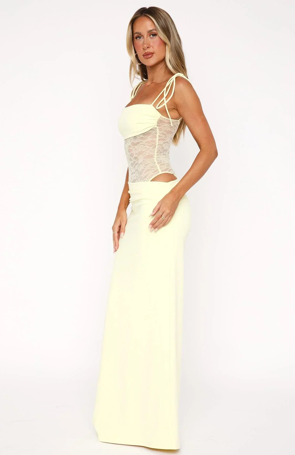 Emilia | Lace maxi dress